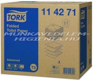 Tork T3 Advanced Hajtogatott Toalettpapír