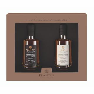 Ajándékcsomag DUO OF OILS, extra szűz olívaolaj, 2 x 100 ml, PLANTIN