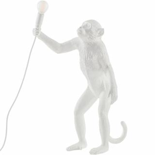 Asztali lámpa MONKEY STANDING 54 cm, fehér, Seletti