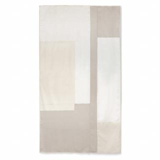 Asztalterítő PART 150 x 250 cm, természetes, pamut / len, kemény LIVING