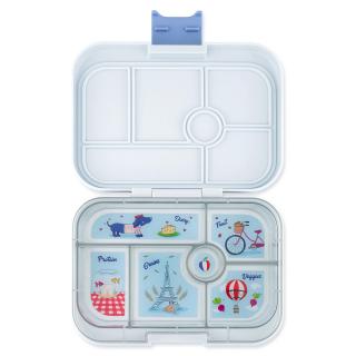 Bento box ORIGINAL 6 mogyorószürke / párizsi, 625 ml, Yumbox