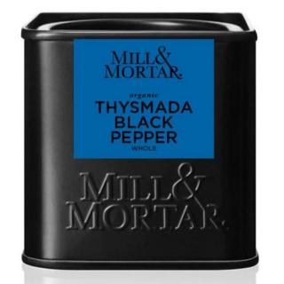 Bio fekete bors THYSMADA 50 g, egészben, Mill & Mortar