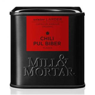 Bio Pul Biber chili 45 g, pehely, Mill & Mortar