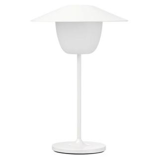 Blomus ANI MINI hordozható asztali lámpa, 21 cm, LED, fehér, alumínium