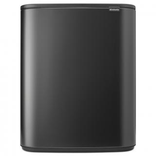 Brabantia BO TOUCH BIN érintős szemeteskosár, 60 l, szürke, acél