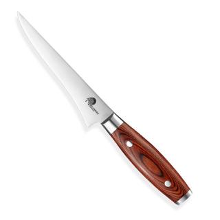 Csontozó kés GERMAN PAKKA WOOD 14 cm, barna, Dellinger