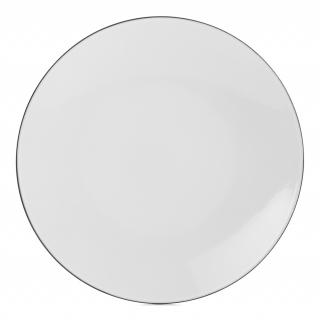 Desszert tányér EQUINOXE 24 cm, fehér, REVOL