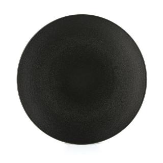 Desszert tányér EQUINOXE 24 cm, fekete, REVOL