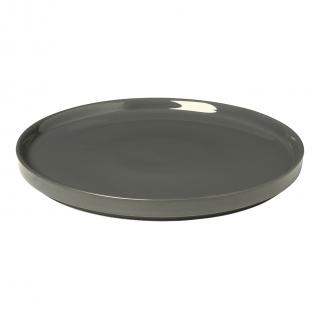 Desszert tányér PILAR 20 cm, sötétszürke, kerámia, Blomus
