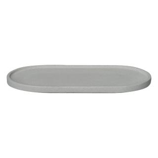 Dísztál CRETO 17 cm, világos szürke, beton, Blomus
