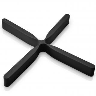Edényalátét FLEX 21 cm, fekete, szilikon, Eva Solo