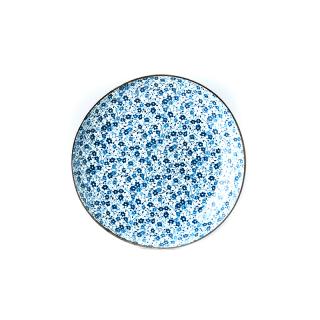 Előétel tányér BLUE DAISY 23 cm, MIJ