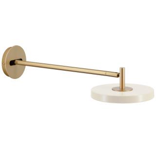 fali lámpa ASTERIA 15 cm, fehér, alumínium, kép