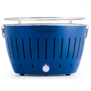 Faszén asztali grill, kék, LotusGrill