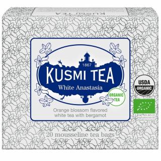 Fehér tea ANASTASIA, 20 muszlin teafilter, Kusmi Tea