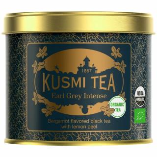 Fekete tea EARL GREY INTENSE, 100 g laza levél teafényű doboz, Kusmi Tea