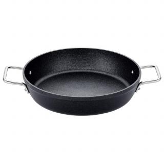 Fissler ADAMANT tálalóserpenyő, 32 cm, fekete, alumínium