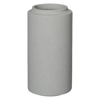 Fogkefe pohár CRETO 13 cm, világos szürke, beton, Blomus