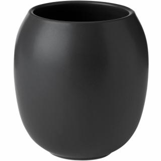 Fogkefe pohár FJORD 10 cm, fekete, kőedény, Stelton