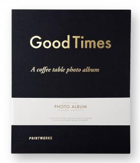 Fotóalbum GOOD TIMES, fekete, Printworks