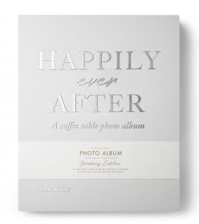 fotóalbum Happily Ever After L Printworks fekete