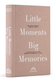 Fotóalbum LITTLE MOMENTS, BIG MEMORIES, Printworks