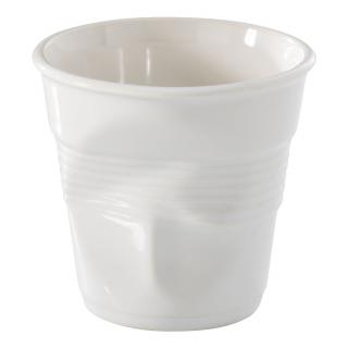 FROISSÉS csésze 180 ml, fehér, porcelán, REVOL
