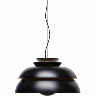 Függő lámpa CONCERT 55 cm, fekete, Fritz Hansen