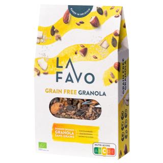 Granola 300 g, gabonafélék, kókusz és mandula nélkül, LA FAVO