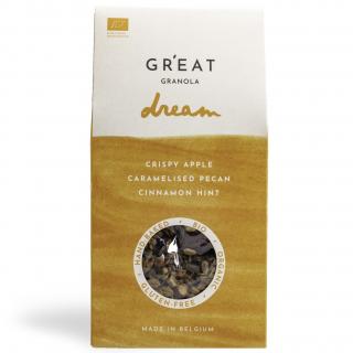 Granola DREAM 300 g, ropogós alma, GR'EAT GRANOLA