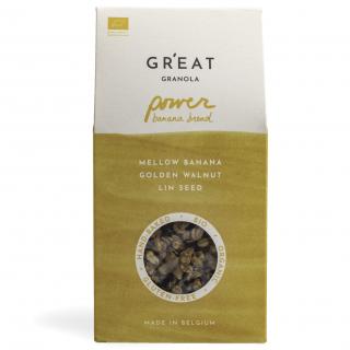 Granola POWER 300 g, banán, GR'EAT GRANOLA