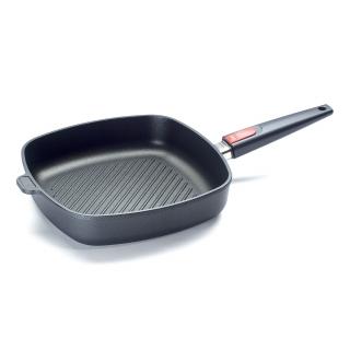 Grill serpenyő TITANIUM NOWO 28 x 28 cm, levehető fogantyúval, WOLL