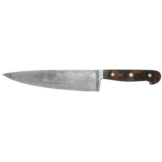 Güde DAMASCUS szakács kés, 21 cm, barna