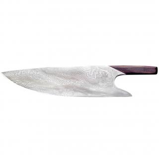 Güde THE KNIFE GRENADILL DAMASCUS szakács kés, 26 cm, barna