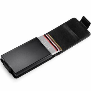 Hitelkártya-tartó ECLIPSE 10 cm, RFID védelem, fekete, Philippi