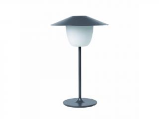 Hordozható asztali lámpa ANI 33 cm, LED, meleg szürke, Blomus