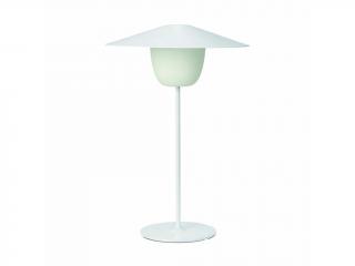 Hordozható asztali lámpa ANI L 49 cm, LED, fehér, Blomus