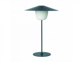 Hordozható asztali lámpa ANI L 49 cm, LED, fekete, Blomus
