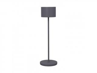 Hordozható asztali lámpa FAROL 33 cm, LED, meleg szürke, Blomus