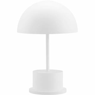 Hordozható asztali lámpa RIVIERA 28 cm, fehér, Printworks