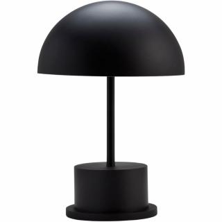 Hordozható asztali lámpa RIVIERA 28 cm, fekete, Printworks