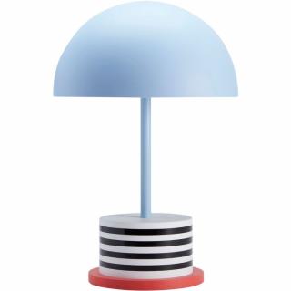 Hordozható asztali lámpa RIVIERA 28 cm, kék, Printworks