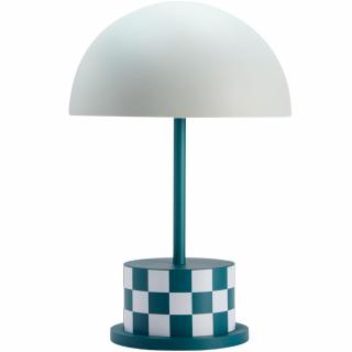Hordozható asztali lámpa RIVIERA 28 cm, zöld, Printworks