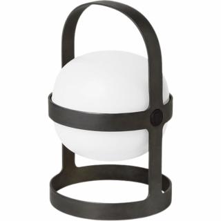 Hordozható asztali lámpa SOFT SPOT 18,5 cm, LED, fekete, Rosendahl