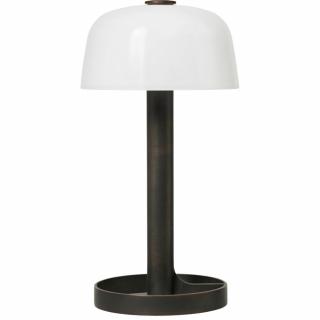 Hordozható asztali lámpa SOFT SPOT 24,5 cm, LED, off-white, Rosendahl