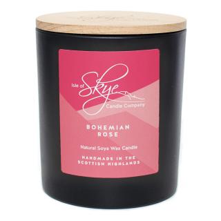 Illatgyertya BOHEMIAN ROSE, égési idő 45 óra, Isle of Skye Candle Company