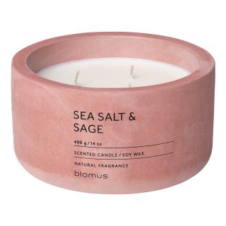 Illatgyertya FRAGA ⌀ 13 cm, Sea Salt & Sage, Blomus