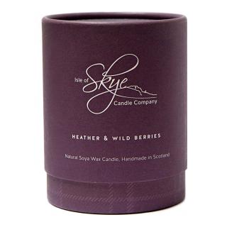 Illatgyertya HEATHER & WILD BERRIES, égési idő 45 óra, Isle of Skye Candle Company