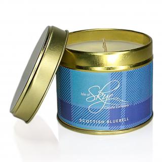 Illatgyertya SCOTTISH BLUEBELL, égési idő 45 óra, utazási csomag, Isle of Skye Candle Company