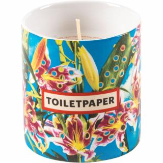 Illatgyertya TOILETPAPER FLOWERS 9,5 cm, Seletti